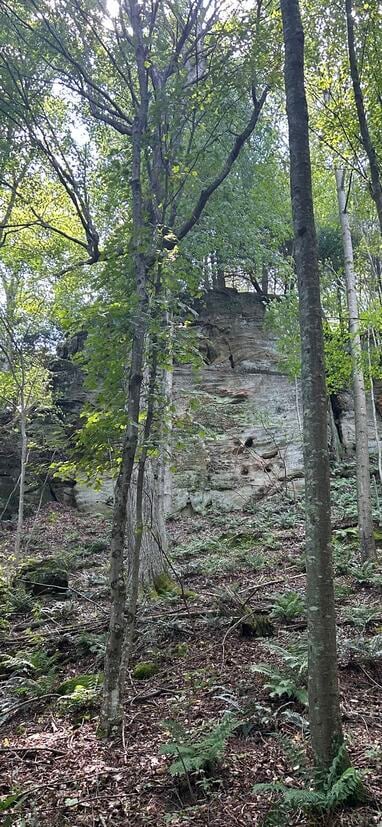 Amazing Hocking Hills Sandstone Rock Formations