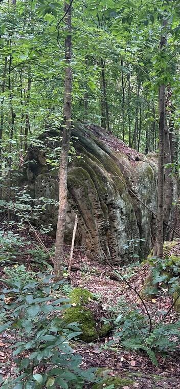 Amazing Hocking Hills Sandstone Rock Formations