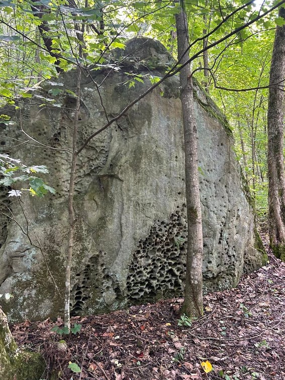 Amazing Hocking Hills Sandstone Rock Formations
